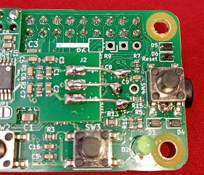 Extra image of Audio board upgrade for RGBtoHDMI - HDMI adaptor for Mono/Lumacode board